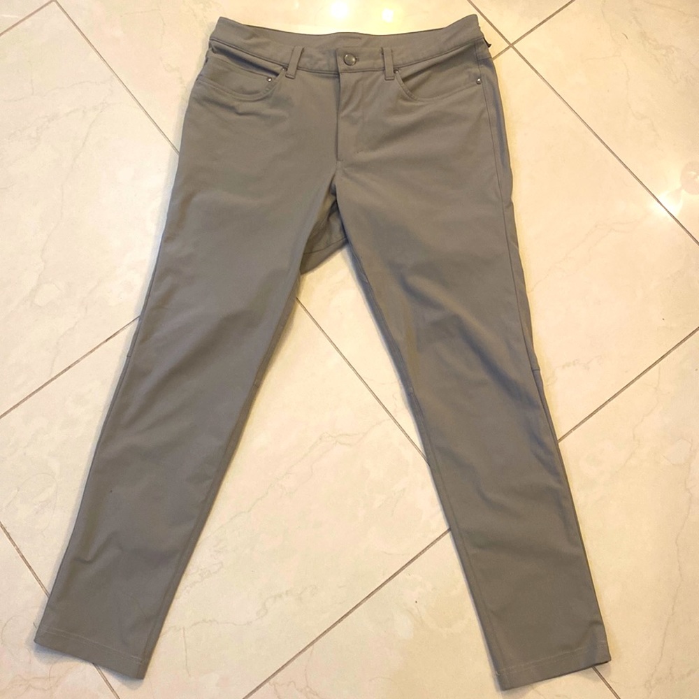 lululemon ABC Skinny Pants Carbon Dust size 31